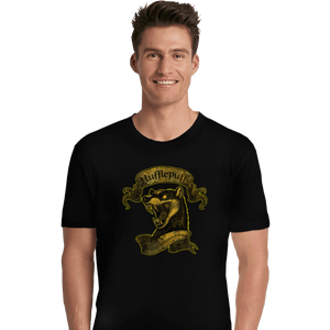 Shirts Premium Shirts, Unisex / Small / Black Hufflepuff