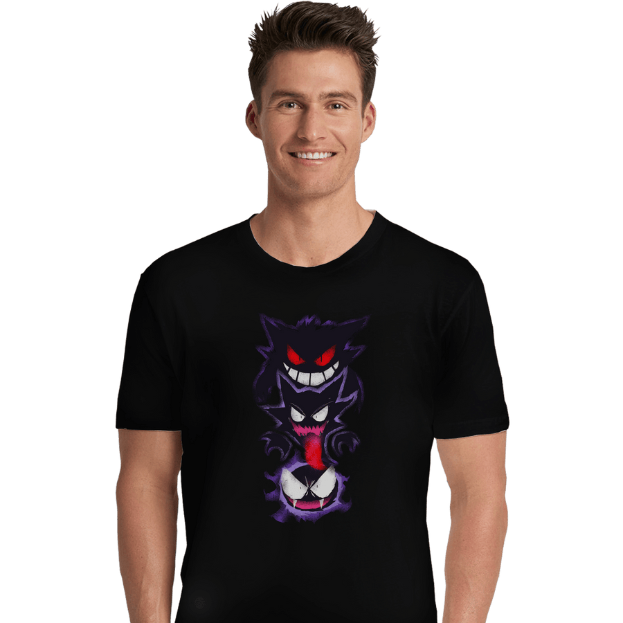 Shirts Premium Shirts, Unisex / Small / Black Ghostly Terror