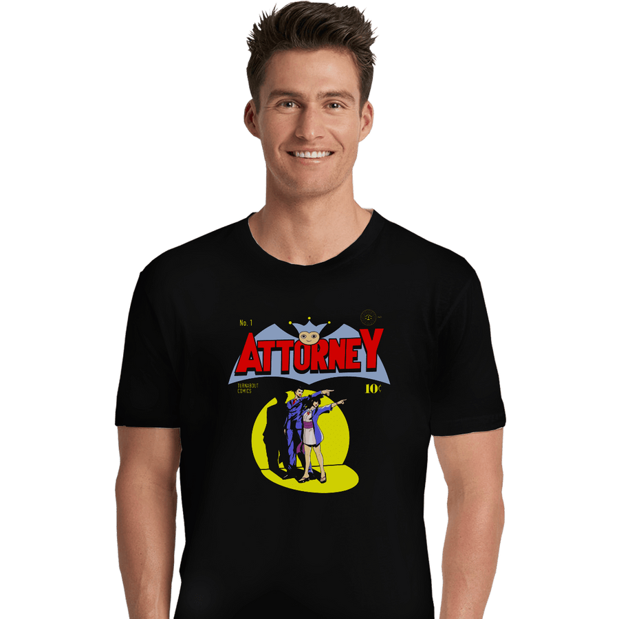 Shirts Premium Shirts, Unisex / Small / Black Turnabout Comics