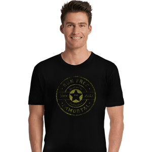 Shirts Premium Shirts, Unisex / Small / Black Star