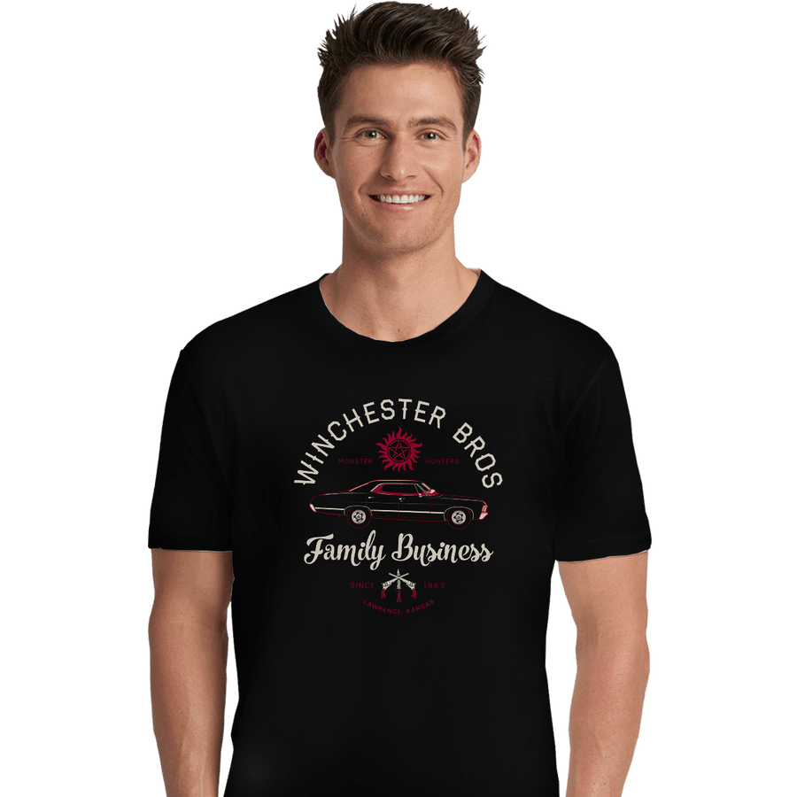 Shirts Premium Shirts, Unisex / Small / Black Family Business