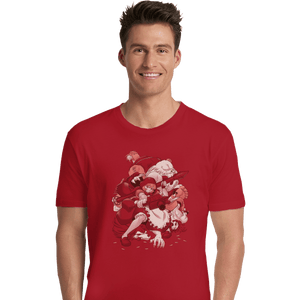 Shirts Premium Shirts, Unisex / Small / Red Hunter