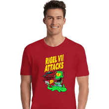 Load image into Gallery viewer, Last_Chance_Shirts Premium Shirts, Unisex / Small / Red Rigel 7 Attacks
