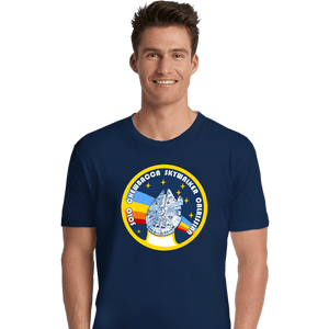 Shirts Premium Shirts, Unisex / Small / Navy Millenium Flight Program