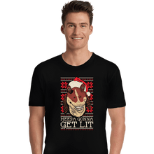 Load image into Gallery viewer, Daily_Deal_Shirts Premium Shirts, Unisex / Small / Black Lit Christmas
