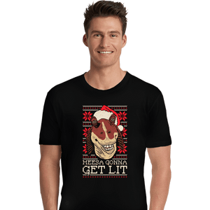 Daily_Deal_Shirts Premium Shirts, Unisex / Small / Black Lit Christmas
