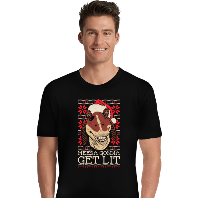 Daily_Deal_Shirts Premium Shirts, Unisex / Small / Black Lit Christmas