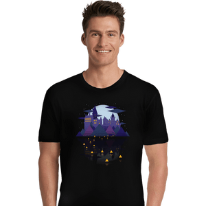 Daily_Deal_Shirts Premium Shirts, Unisex / Small / Black Wizard Castle