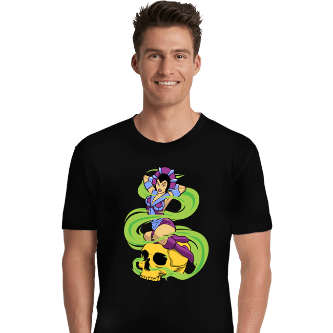Daily_Deal_Shirts Premium Shirts, Unisex / Small / Black Sorceress Pinup