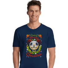 Load image into Gallery viewer, Daily_Deal_Shirts Premium Shirts, Unisex / Small / Navy Going Merry Christmas
