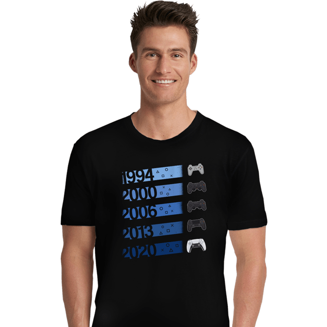 Secret_Shirts Premium Shirts, Unisex / Small / Black PS Controllers