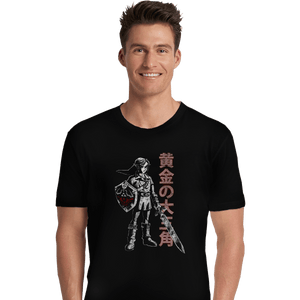 Shirts Premium Shirts, Unisex / Small / Black Link, Hero of Time