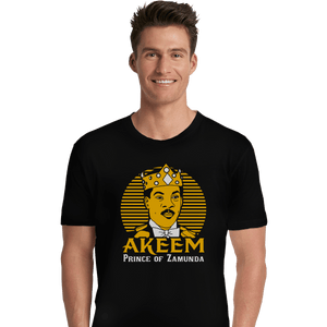 Shirts Premium Shirts, Unisex / Small / Black Akeem