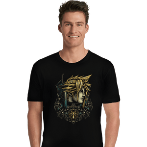 Shirts Premium Shirts, Unisex / Small / Black Emblem Of The Mercenary