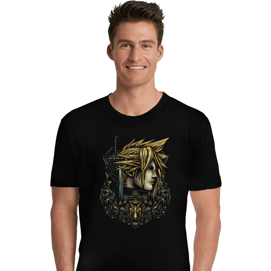 Shirts Premium Shirts, Unisex / Small / Black Emblem Of The Mercenary