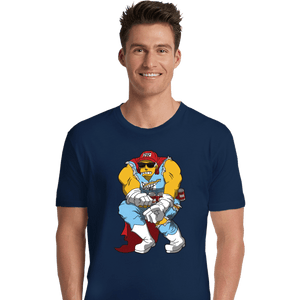 Daily_Deal_Shirts Premium Shirts, Unisex / Small / Navy Duff Knight