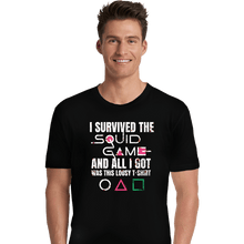 Load image into Gallery viewer, Secret_Shirts Premium Shirts, Unisex / Small / Black Lousy Squid Shirt
