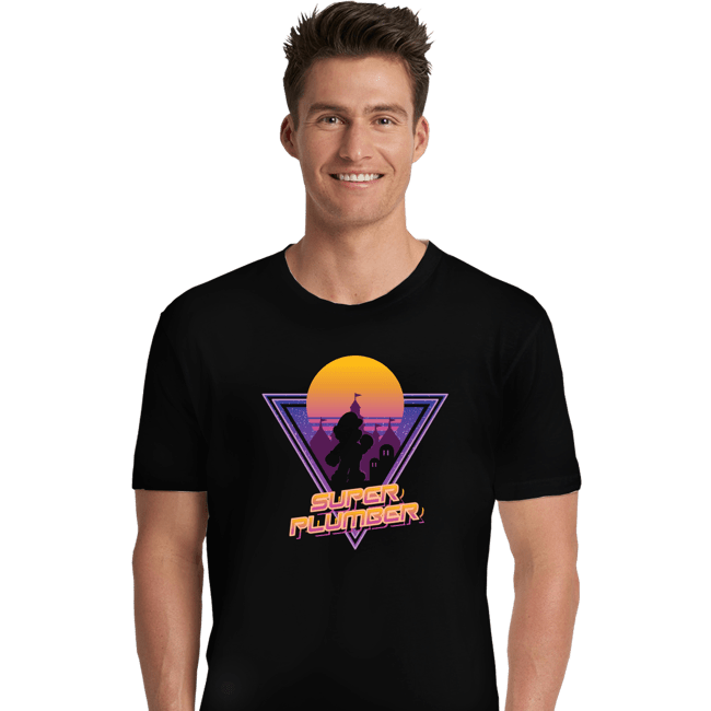 Secret_Shirts Premium Shirts, Unisex / Small / Black Super Plumber