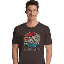 Load image into Gallery viewer, Shirts Premium Shirts, Unisex / Small / Dark Chocolate Vintage Serenity
