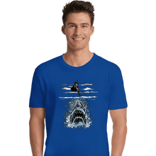 Load image into Gallery viewer, Daily_Deal_Shirts Premium Shirts, Unisex / Small / Royal Blue Shark Repellent
