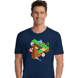 Secret_Shirts Premium Shirts, Unisex / Small / Navy Sonic Penrose