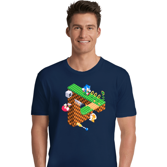Secret_Shirts Premium Shirts, Unisex / Small / Navy Sonic Penrose