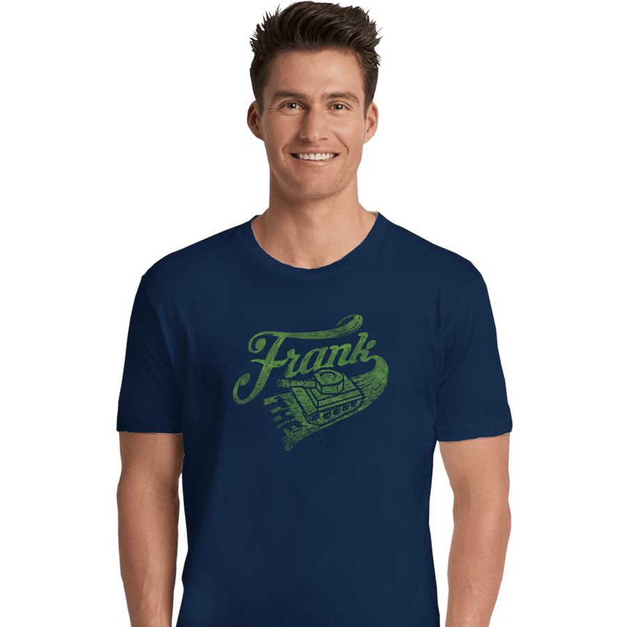 Shirts Premium Shirts, Unisex / Small / Navy Frank the Tank