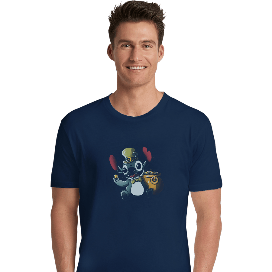 Shirts Premium Shirts, Unisex / Small / Navy Irish Alien