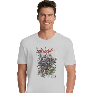 Shirts Premium Shirts, Unisex / Small / White Evangelion Ink