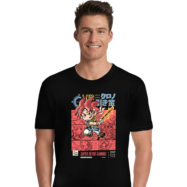 Daily_Deal_Shirts Premium Shirts, Unisex / Small / Black Chrono Adventure