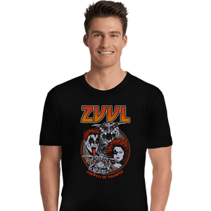 Shirts Premium Shirts, Unisex / Small / Black Zuul Metal