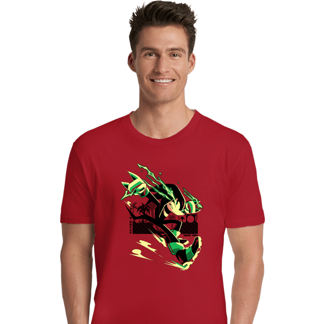 Daily_Deal_Shirts Premium Shirts, Unisex / Small / Red The Strongest Dude