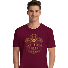 Load image into Gallery viewer, Shirts Premium Shirts, Unisex / Small / Maroon Golden Hall Pilsner
