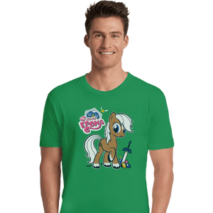 Shirts Premium Shirts, Unisex / Small / Irish Green My Little Epona