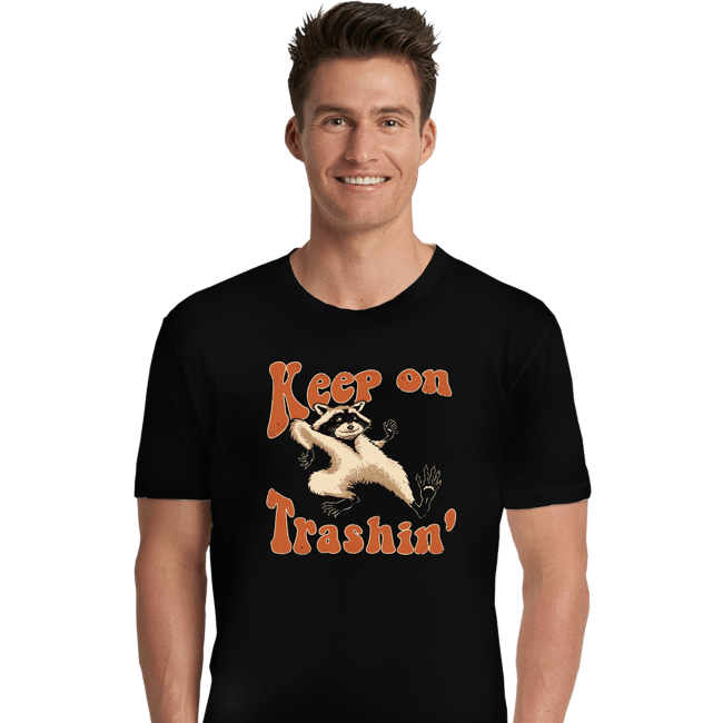 Shirts Premium Shirts, Unisex / Small / Black Keep On Trashin'
