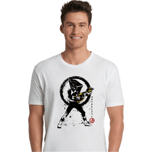 Load image into Gallery viewer, Shirts Premium Shirts, Unisex / Small / White Black Ranger Sumi-e
