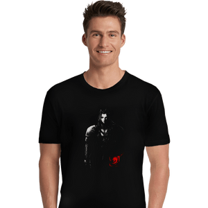 Shirts Premium Shirts, Unisex / Small / Black One Winged Angel Ink