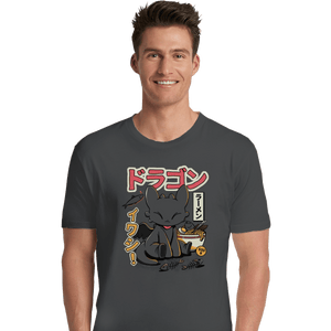 Shirts Premium Shirts, Unisex / Small / Charcoal Ramen Night