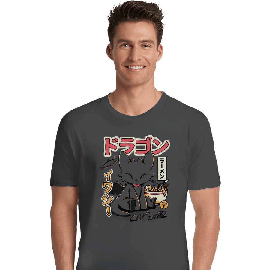 Shirts Premium Shirts, Unisex / Small / Charcoal Ramen Night