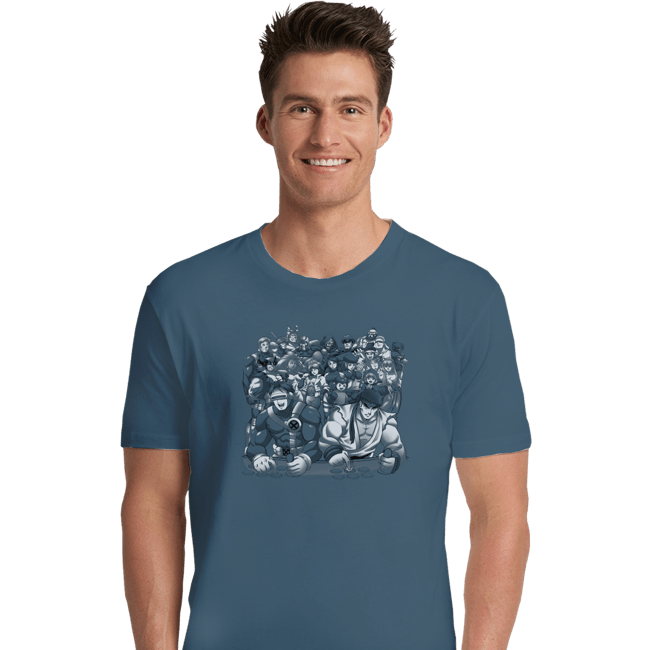 Shirts Premium Shirts, Unisex / Small / Indigo Blue Fun With Old Friends