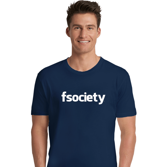 Shirts Premium Shirts, Unisex / Small / Navy fsociety