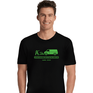 Daily_Deal_Shirts Premium Shirts, Unisex / Small / Black Motivational Trail