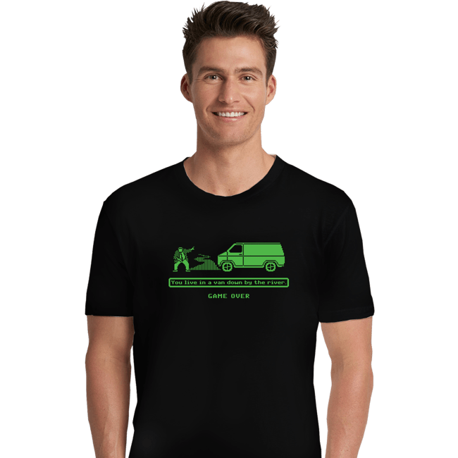 Daily_Deal_Shirts Premium Shirts, Unisex / Small / Black Motivational Trail