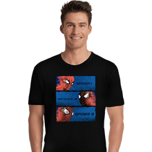Load image into Gallery viewer, Daily_Deal_Shirts Premium Shirts, Unisex / Small / Black Spiders
