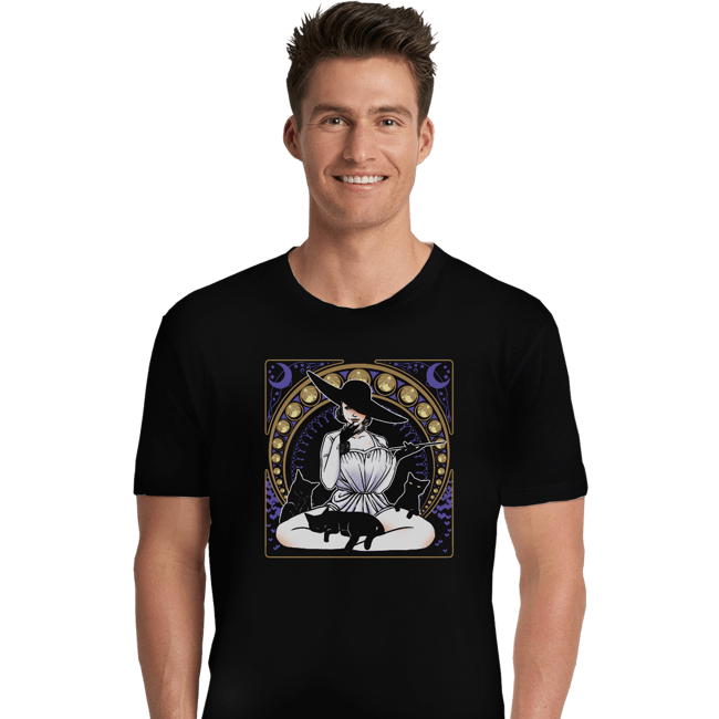 Shirts Premium Shirts, Unisex / Small / Black Crazy Cat Lady Dimitrescu