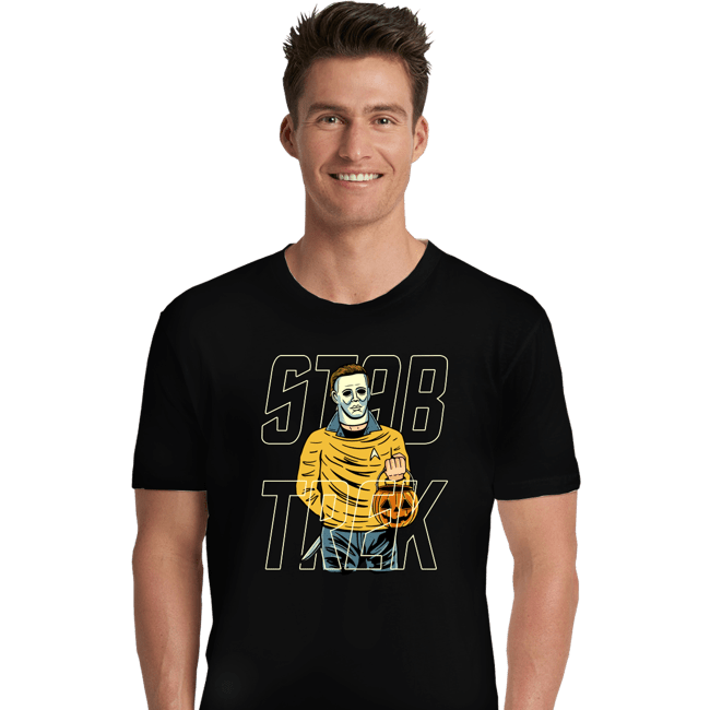 Secret_Shirts Premium Shirts, Unisex / Small / Black Stab Trek