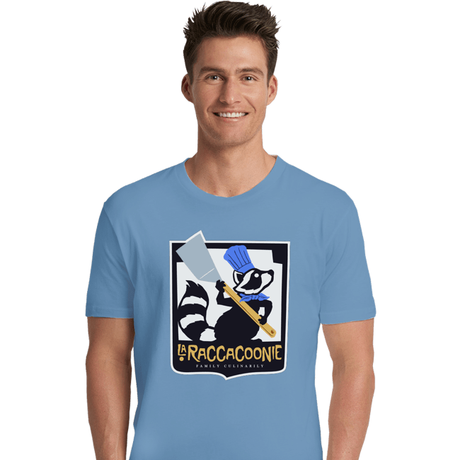 Daily_Deal_Shirts Premium Shirts, Unisex / Small / Powder Blue La Raccacoonie