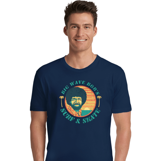 Shirts Premium Shirts, Unisex / Small / Navy Big Wave Bob
