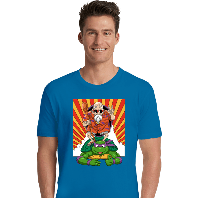 Daily_Deal_Shirts Premium Shirts, Unisex / Small / Sapphire Mutenroshi Ninja
