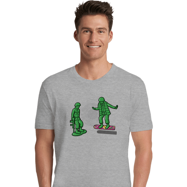 Shirts Premium Shirts, Unisex / Small / Sports Grey Back Toy The Future